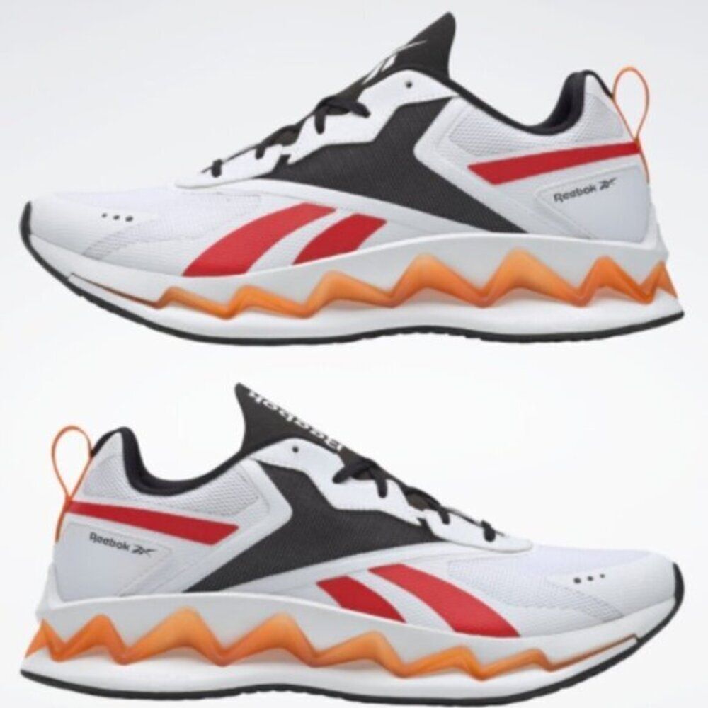 Reebok Men Zig Elusion Shoes EnergyCross Trainer ‎ Sneaker White Multi